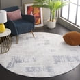 thumbnail image 2 of SAFAVIEH Opal Lanford Abstract Area Rug, Ivory/Grey, 6'7" x 6'7" Round, 2 of 8