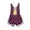 Purple, variant on MIXUE Toddler Girls Jumpsuits & Rompers Summer floral Cute Overalls Soft Breathable Infants Bodysuits Sportwear,Blue,3-4 Years