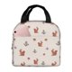 thumbnail image 1 of Balery Cute Squirrel Bolsa de Almuerzo Aislada – Caja de Almuerzo con Papel de Aluminio Grueso, Mantiene la Comida Fresca por 4 Horas, 1 of 8