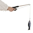 thumbnail image 1 of Wand Retractable Cat Teaser Wand Toy Interactive Fishing Rod With Simulation Fish For CatsSalmon Fishing Rod, 1 of 8