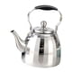 thumbnail image 5 of Tetera de acero inoxidable con infusor y colador, hervidor de agua de cocina espesado 15 l plata, 5 of 9