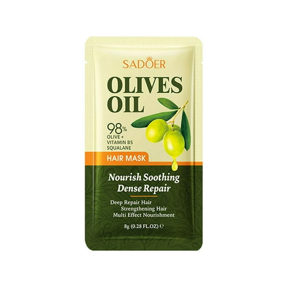 8g Olive Hair Mask Olive Oil Repair Smooth Nourishing Hair Hair Best Mask M8Y0