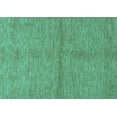 thumbnail image 1 of Ahgly Company Machine Washable Indoor Rectangle Abstract Turquoise Blue Modern Area Rugs, 8' x 12', 1 of 4