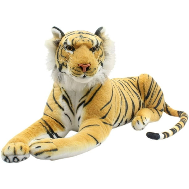 HHHC Large HHHC tuffed Animals Tiger Toys Giant HHHC Big (Brown, 18 Inch) 