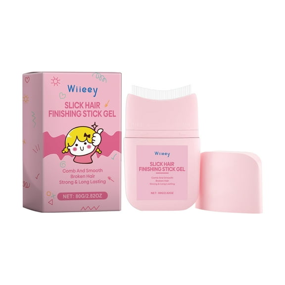 Kids Hair Styling Comb, Nourishes Hair, Fixes Flyaways, Peppermint & Hyaluronic Acid