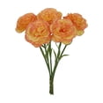 thumbnail image 2 of Ramo de seda con claveles artificiales para bodas y decoración del hogar, flores artificiales para ramos de novia, centros de mesa, fiestas y decoraciones exteriores, 2 of 6