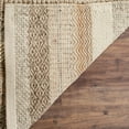 thumbnail image 3 of SAFAVIEH Natura Rylan Braided Striped Wool Runner Rug, Beige, 2'3" x 16', 3 of 5