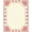 Pink, Pattern 7, variant on ODIKA 4' x 6' Machine Washable Non-Slip Area Rug, Cottagecore Rose High Traffic Rug, Pink, 201652