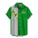 thumbnail image 4 of Camisa del día de San Patricio 2024 para hombre, camiseta con estampado 3D completo de cuatro hojas verdes, camiseta informal de manga corta para festivales y playas, 4 of 4