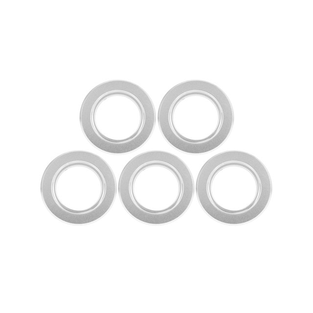 Birds Nest Metal Ring 5PCS Birds Breeding Box Anti-bite Ring Wood Box Hole Birds Nest Accessory Silver