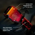 thumbnail image 6 of 100% Strata 2 Goggles - Black/Mirror, 6 of 7