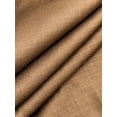 thumbnail image 4 of Short Sleeve Button Down Shirts for Men Linen Shirts Vintage Summer Casual Loose Solid Color Stand Collar Vacation Shirts Brown 3XL, 4 of 6