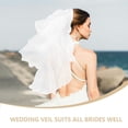 thumbnail image 3 of unbranded Velo De Novia Con Estilo Multilayer Y Para Complementar De, 3 of 8
