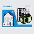 thumbnail image 3 of Sistema Solar Mini Moreka MOR-8072 4 Focos Linterna Power Bank, 3 of 7