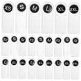 thumbnail image 5 of OUNONA  60 Pcs Plastic Size Labels for Clothes Clothing Accessories Dress Tags Shirt, 5 of 8
