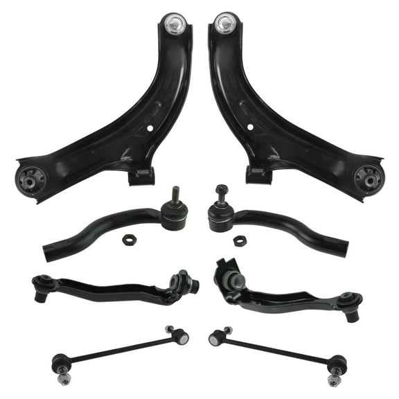 TRQ Front Steering & Suspension Kit Fits 2007-2012 Nissan Versa PSA29222