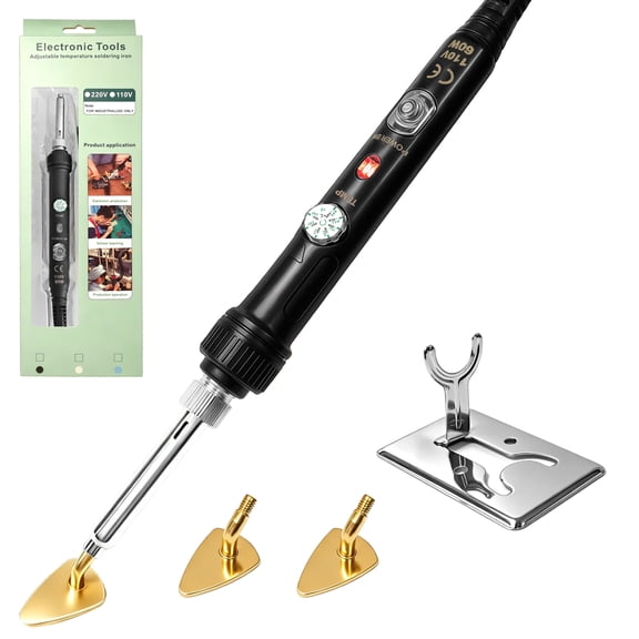 YS-yalotrs Tiny iron,mini iron for crafts 80W Mini Small Iron Patch Clothes T Shirts Shoes Clothes and Hats Portable and Easy Iron Supplies Adjustable temperature