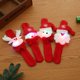 thumbnail image 2 of 4 Uds. Pequeño regalo de Navidad luminoso para niños con luces regalo creativo de Navidad anciano muñeco de nieve Pat anillo Pat pulsera, 2 of 5