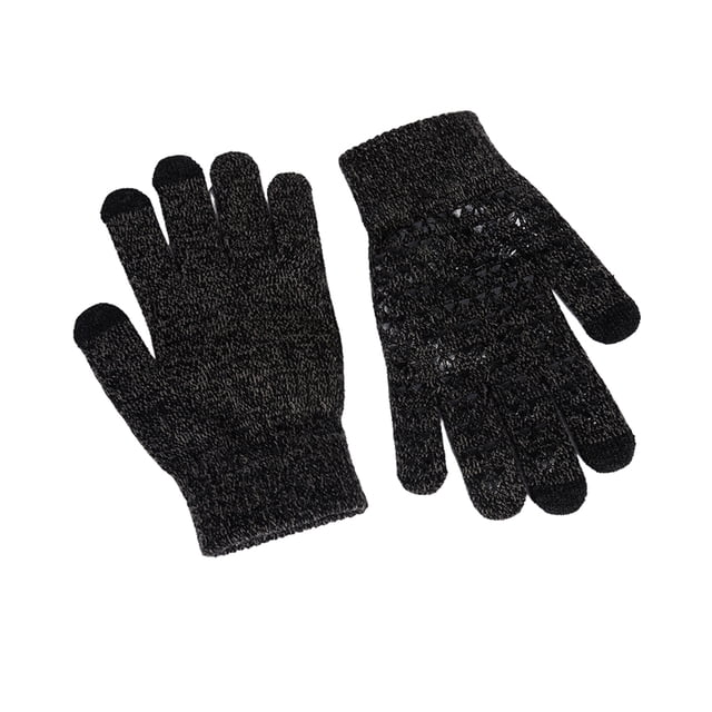 Qarigey Guantes de punto Invierno Mujer Hombre Calentamiento de manos Cubierta Accesorio de ropa Pantalla táctil Punto Guante de dedos completos Tipo 1 guantes y mitones tipo 4 Qarigey AP010237-04