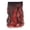 Red, variant on Clip In Hair Extensions for Women, Long Wavy Natural Soft Hairpieces for Daily Styling(Pink,45cm)