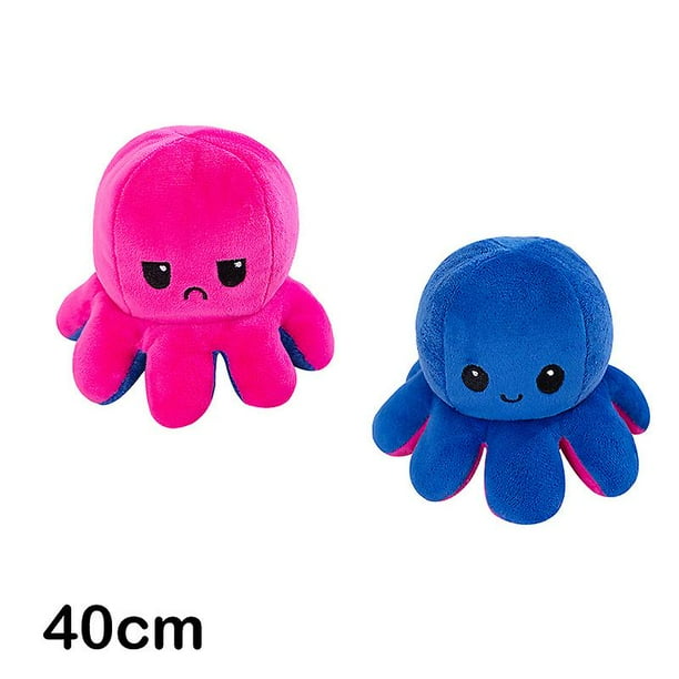 De Peluche Pulpo Doble Cara Pulpos Reversibles Precios Muñeco De