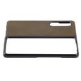 thumbnail image 3 of Étui en Cuir pour Téléphone, Protection Complète Anti-Rayures Étui Rigide Antichoc pour Z Fold 3 Noir, Rouge, Bleu, Vert Militaire, Marron, 3 of 8