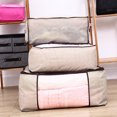 thumbnail image 3 of Koszal Non Tissé Sac de Rangement Couette Couverture Oreiller Organisateur de Rangement, 3 of 8