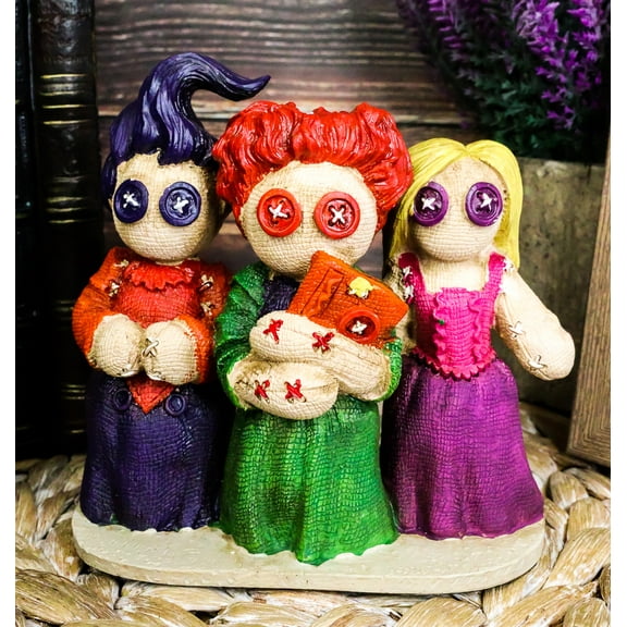Pinheadz Monster Voodoo Stitches Hocus Pocus Three Witches Salem Terror Figurine