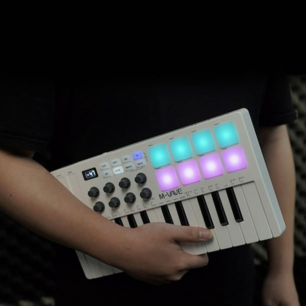 M-Vave Midi 25-Key Usb Midi Keyboard Controller with 8 Backlit