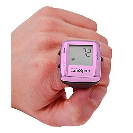 LifeSpan My Beat Heart Rate Ring, Pink- XSDP -00077 - Stop struggling with chest straps or wearing bulky fitness watches by wearing the LifeSpan My Beat Heart Rate Ring. This monitor provides