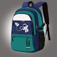 thumbnail image 1 of Fun & Functional: Kids' Cartoon Astronaut Backpack for School & Travel!, 1 of 5