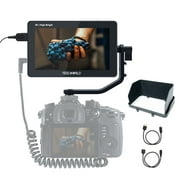 FEELWORLD Monitor,F Battery/Type C/DC FEELWORLD Monitor Supply Tilt * 1080px Video Panel Tilt Arm Battery/Type-C/DC Power 1920 * 5.5 Inch Input Output PLUSX 5.5-Inch NP-F Output Support F6 PLUSX