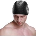 thumbnail image 2 of FYBTO Swimming Cap Full Moon Stars Starry Sky Adult FYBTO Polyester, 2 of 4