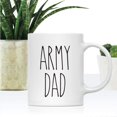 thumbnail image 2 of CTDream Simple Rustic Farmhouse Kitchen Decor 11oz. Ceramic Coffee Tea Mug Gift, Army Dad, 1-Pack, Includes Gift Box, Minimalist, Birthday Christmas Gift Ideas, 2 of 7