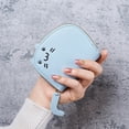 thumbnail image 2 of Purse Fashion Solid Color Cat Leather Change Purse Card ID Bag for Ladies, 2 of 4