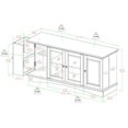 thumbnail image 5 of 52" Traditional Wood TV Stand - Espresso, 5 of 5