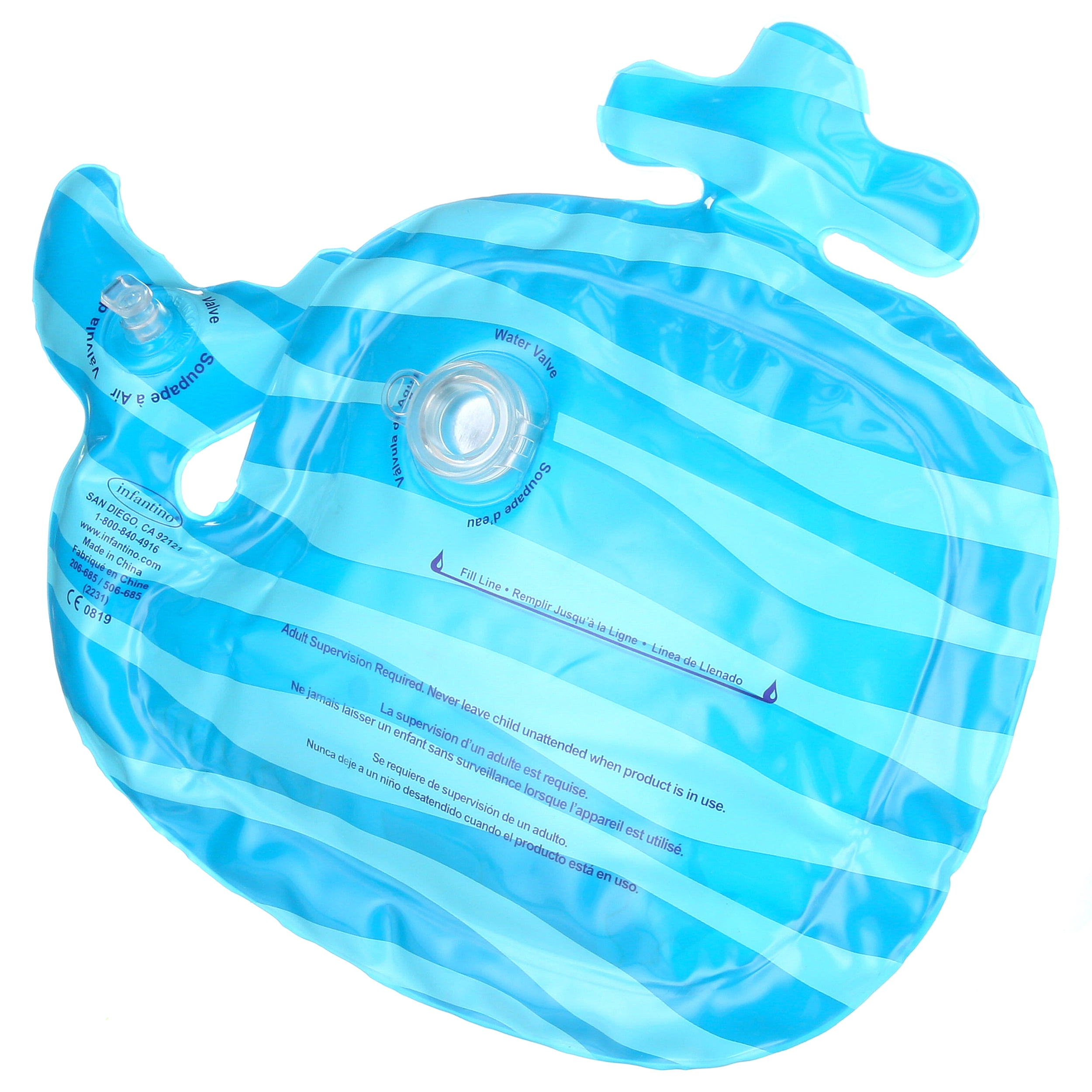infantino whale water mat