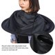 thumbnail image 4 of Adult Barber Hair Cutting Umbrella Cape Hairdressing Salon Gown Haircut Hairdresser Cloak Black, 4 of 4