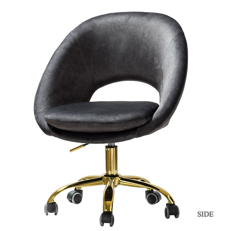 Lourdes Velvet Task Chair