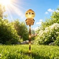 thumbnail image 3 of 6 Styles Halloween Solar Ground Stake Lights Pumpkin Ghost Mummy Maple Leaf Waterproof LED Outdoor Garden Lamps Auto On/Off 2 Lighting Modes On/Flashing for Yard Party Decor, 3 of 7