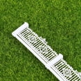 thumbnail image 4 of OULII elegant fence decor Fence Model White 1 Set 39.37*11.81*1.97in for Home Display, 4 of 5