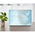 thumbnail image 3 of KSK KAISHEK Hard Shell for MacBook Air 13.6" m2 2022.0 A2681 m2 + Black Keyboard Cover, Marble 100, 3 of 5