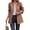 Camel, variant on NAYTOAO Women Stand Collar Open Front Long Sleeve Lined Wool Blend Coat Casual Outerwear
