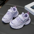 thumbnail image 6 of CAICJ98 Girls Athletic Shoes Casual Shoes Breathable Lightweight Mesh Sneakers for Toddler Boys Purple,1.5(Toddler/Little Kid/Big Kid), 6 of 7