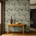 thumbnail image 2 of S4Sassy Peel and Stick Walls Covering, Floral Tree Canopy Print - Asian Style Wall Mural, Walls Makeover for Bathroom, Laundry Room, Closet Interior - Self-Adhesive Wallpaper Vinyl - Beige, 25"x120", 2 of 7