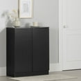 thumbnail image 1 of South Shore Arum 2-Door Sideboard, in Black Oak, 1 of 12