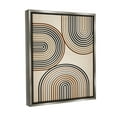 thumbnail image 4 of Stupell Industries Natural Boho Arches Abstract Painting Gray Floater Framed Canvas Art Print Wall Art, 25 x 31, 4 of 10