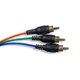 thumbnail image 2 of Cablelera Cable HD15 a 3 RCA macho de 3 m, chapado en oro, 2 of 4