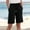 #Black, variant on DPTALR Women's Bermuda Cotton Casual Cargo Shorts for Athletic,Walking,Workout,Beige,Size XXXL