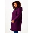 thumbnail image 5 of Woman Within Plus Size 3-In-1 Hooded Taslon Jacket, 5 of 6